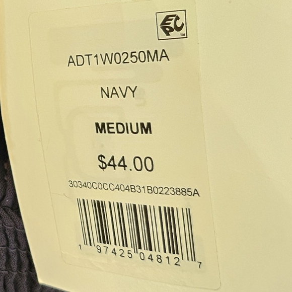 89th & Madison | Navy 💙Dress Size M | Handkerchief hem ⛵️💙👗 textured pattern - Picture 8 of 8